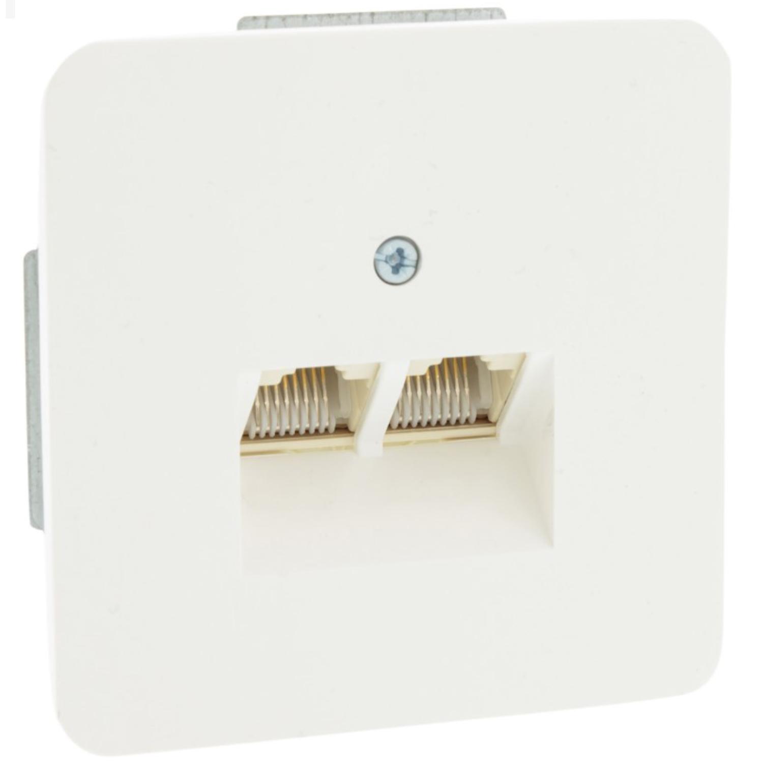 Contactdoos - 2x8-polig - Peha