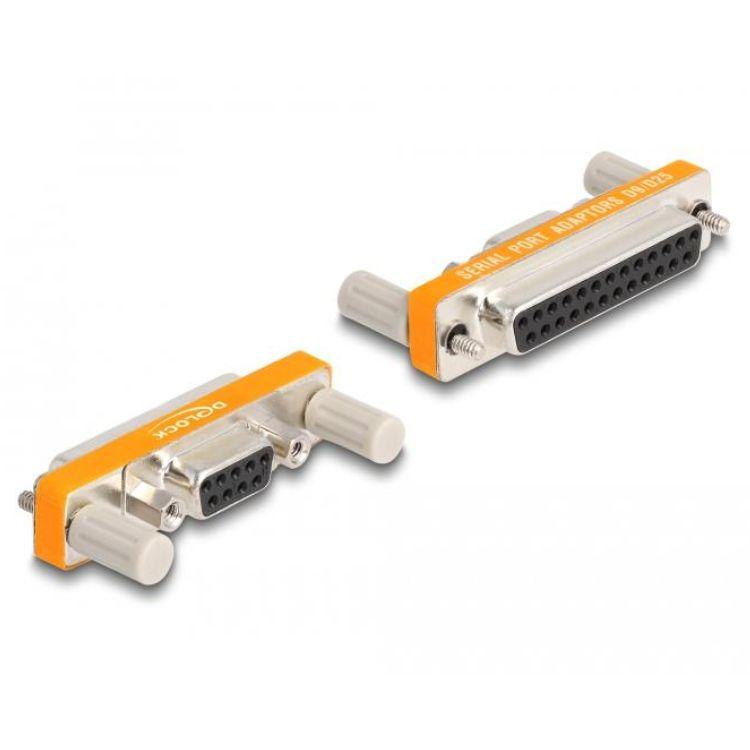 Delock Nullmodem Kabel Seriell - 9 Pin Buchse/Buchse 3 Meter