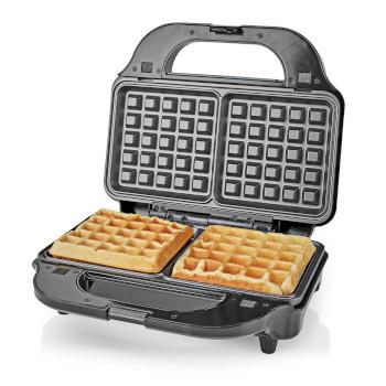 Multi grill Grill / Sandwich / Waffle 900 W 28 x 15 cm - Nedis