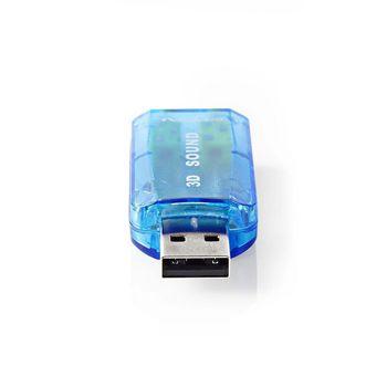 Jack naar USB sound adapter - Nedis