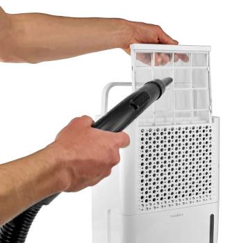 Luchtontvochtiger 10 l/dag Ontvochtiging / Automatisch / Wasdroging / - Nedis