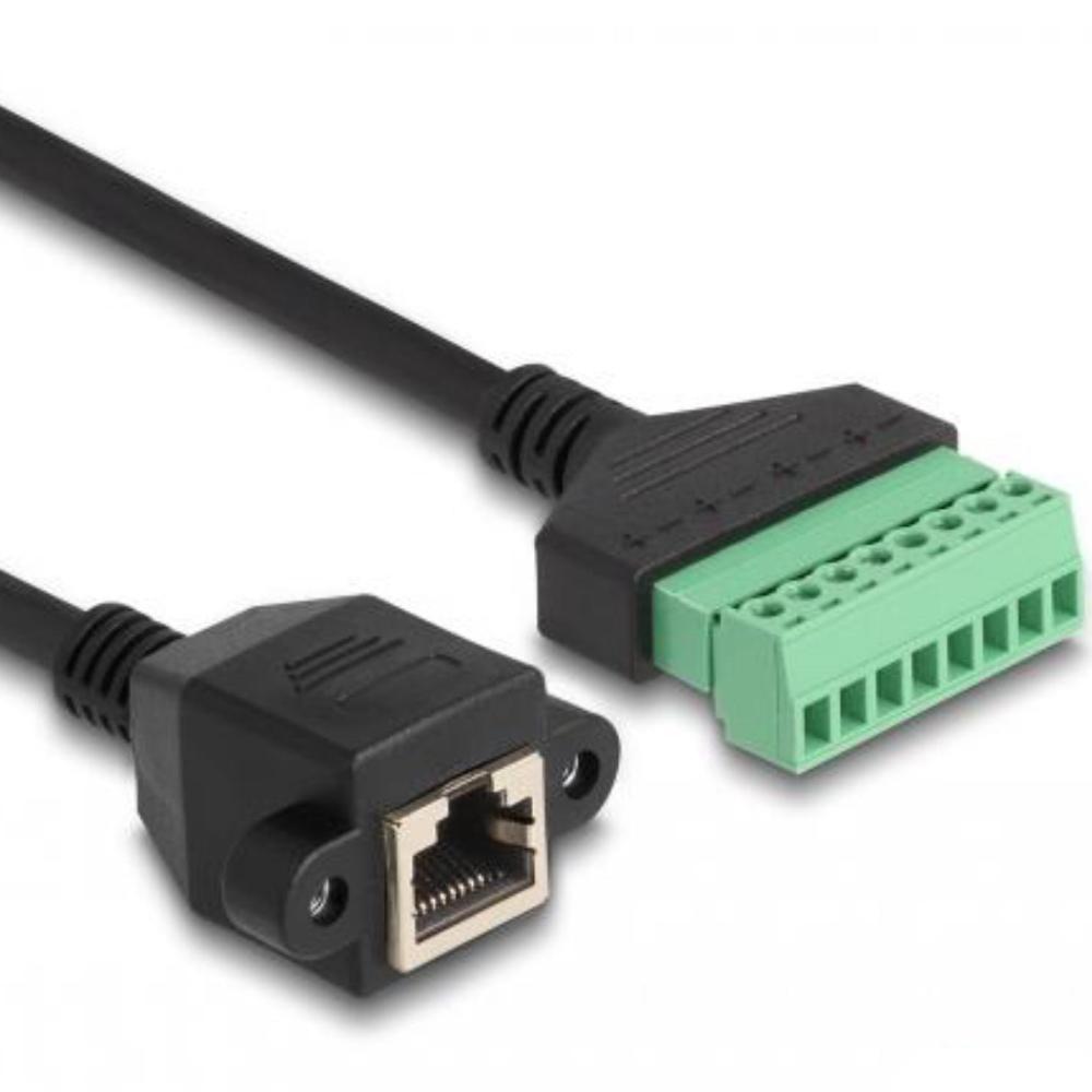 RJ45 naar klemmenblok adapter - terminal block