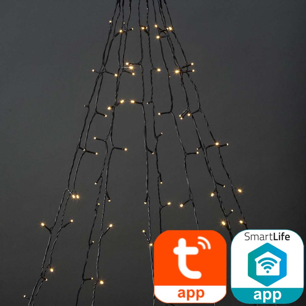 Smart kerstverlichting - Nedis