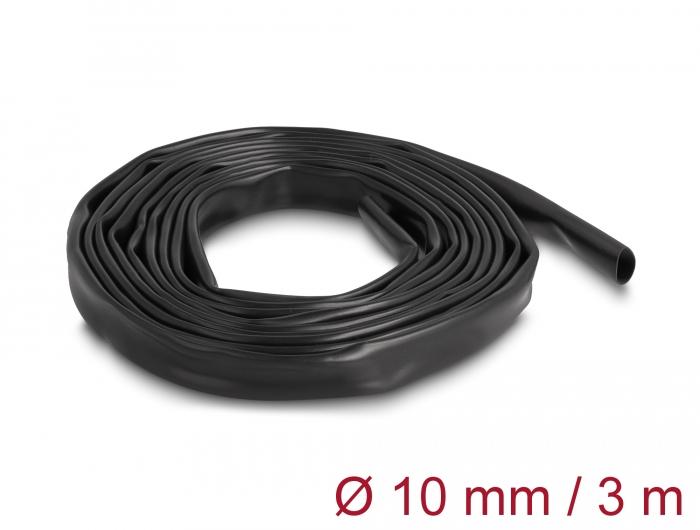 Delock PVC isolatieschlauch 3 m x 10 mm zwart