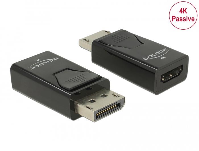 4K DisplayPort 1.2 naar HDMI adapter passief