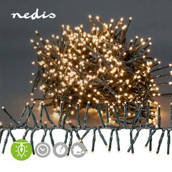 Decoratieve Verlichting Cluster 768 LED's Warm Wit 5.60 m Licht - Nedis