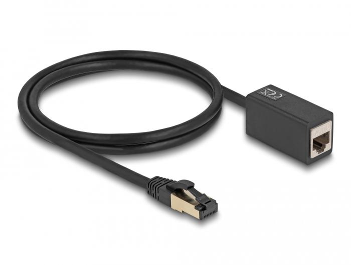 Delock Netwerkverlengkabel RJ45-Stekker op RJ45-Bus Cat.8.1 S/ - Delock