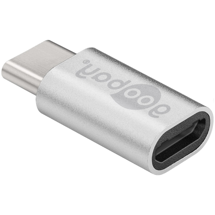 Verloopstekker Computer USB verloopstekker - Type: USB 2.0 Ingang: USB C male Uitgang: Micro ...
