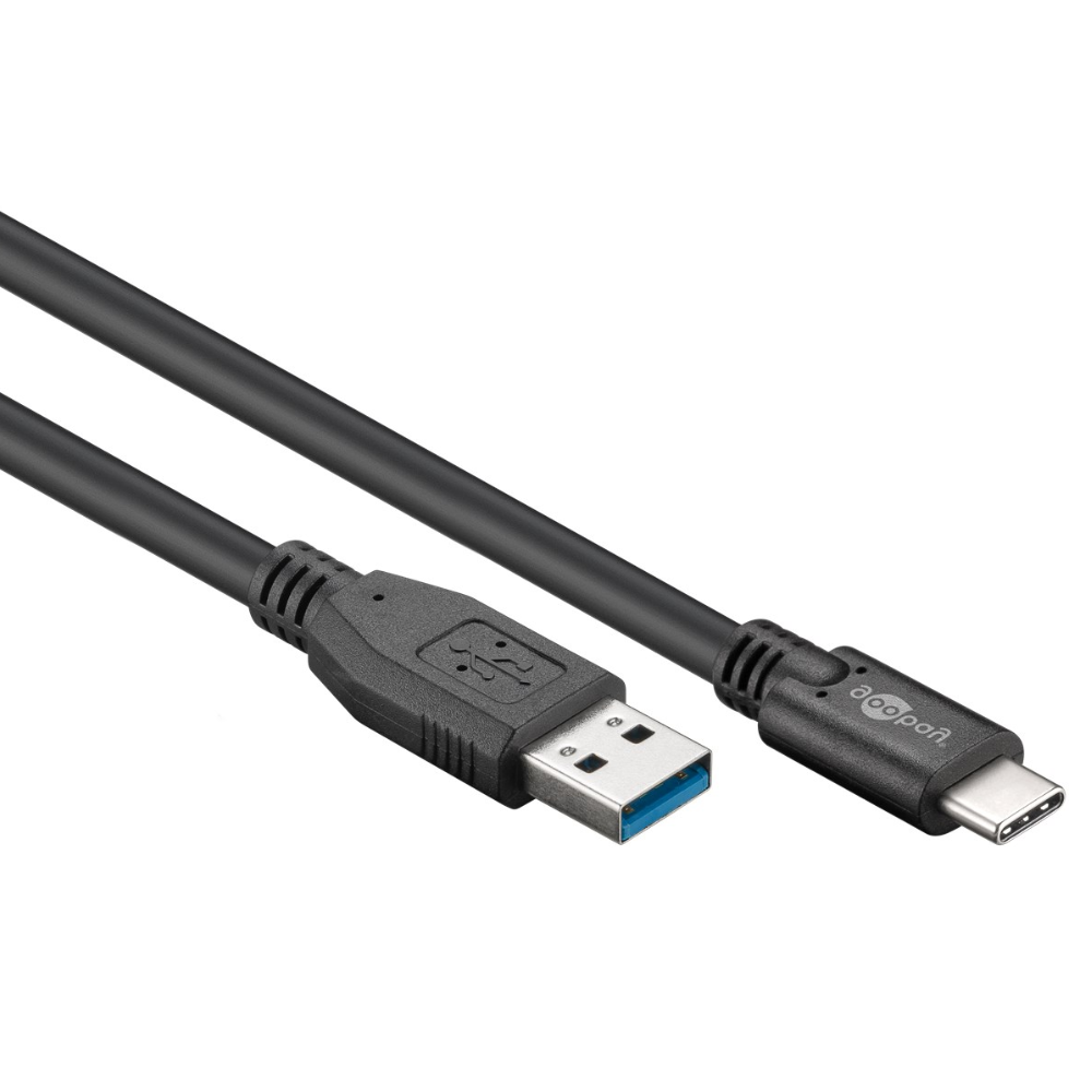 USB C naar USB A kabel - 3.2 Gen 1 - Goobay