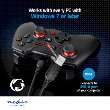 PC gaming controller - Nedis