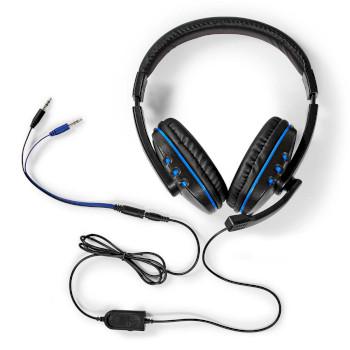Gaming Combo Kit 5-in-1 Toetsenbord, Hoofdtelefoon, Muis en Muismat - Nedis