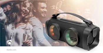 Bluetooth® Party Boombox 5 hrs 2.0 24 W Media - Nedis
