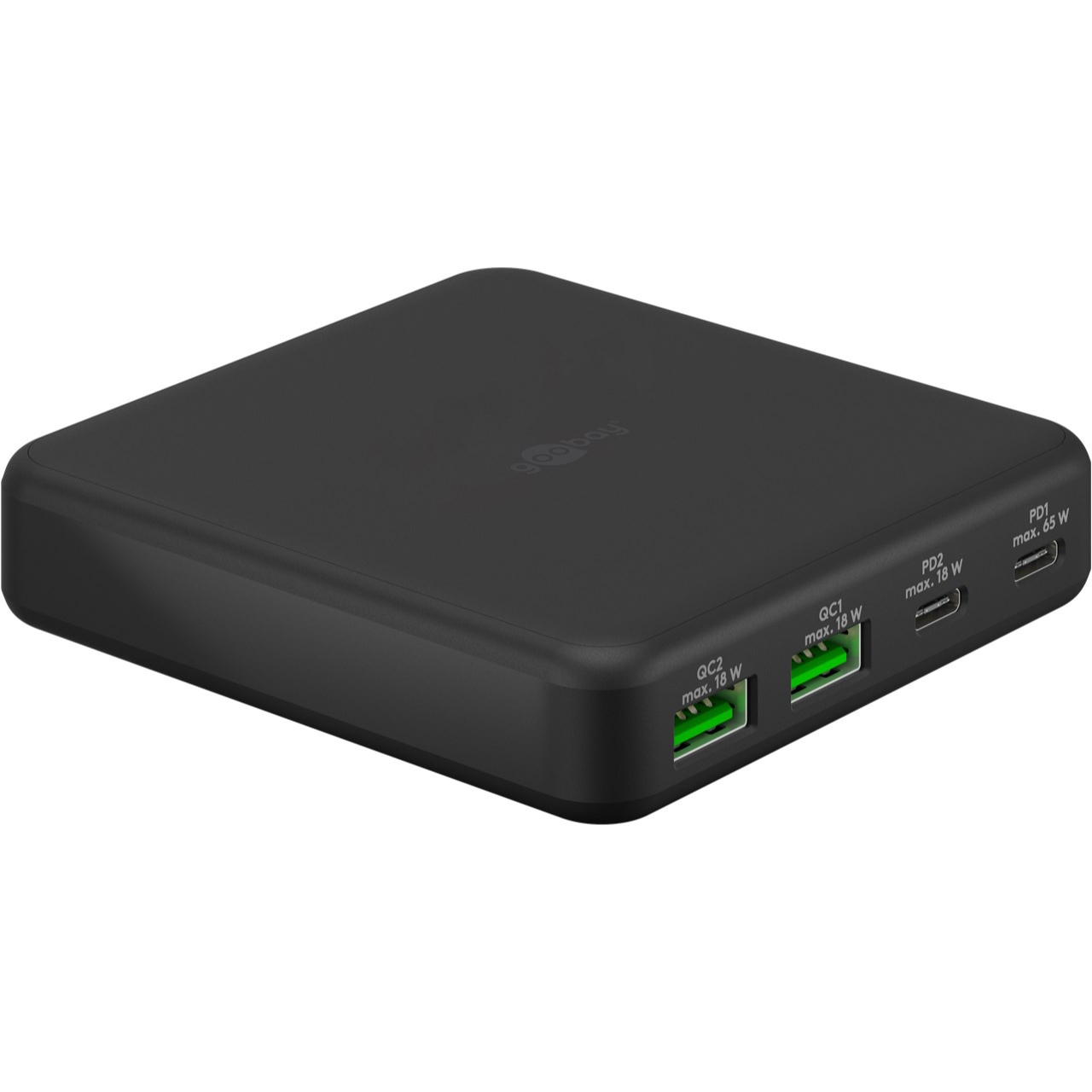 USB C + A Laptop oplader - Goobay