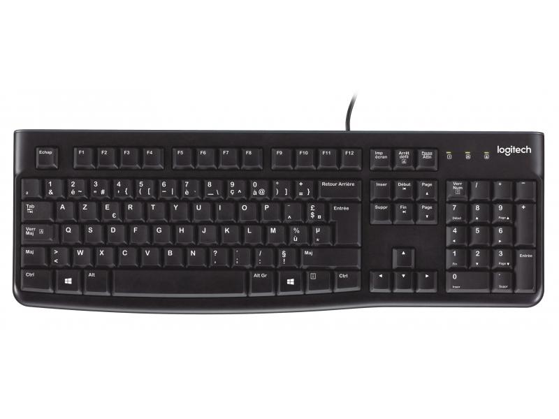 Logitech Keyboard K120 for Business Black FR-Layout 920-002515 - Logitech