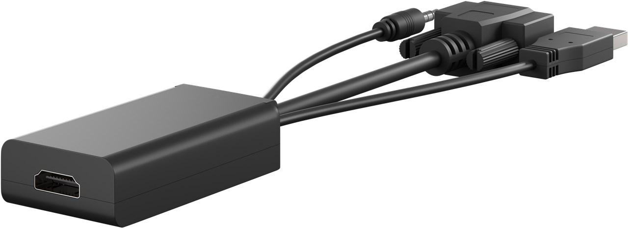 VGA/HDMI™ adapterkabel - Goobay