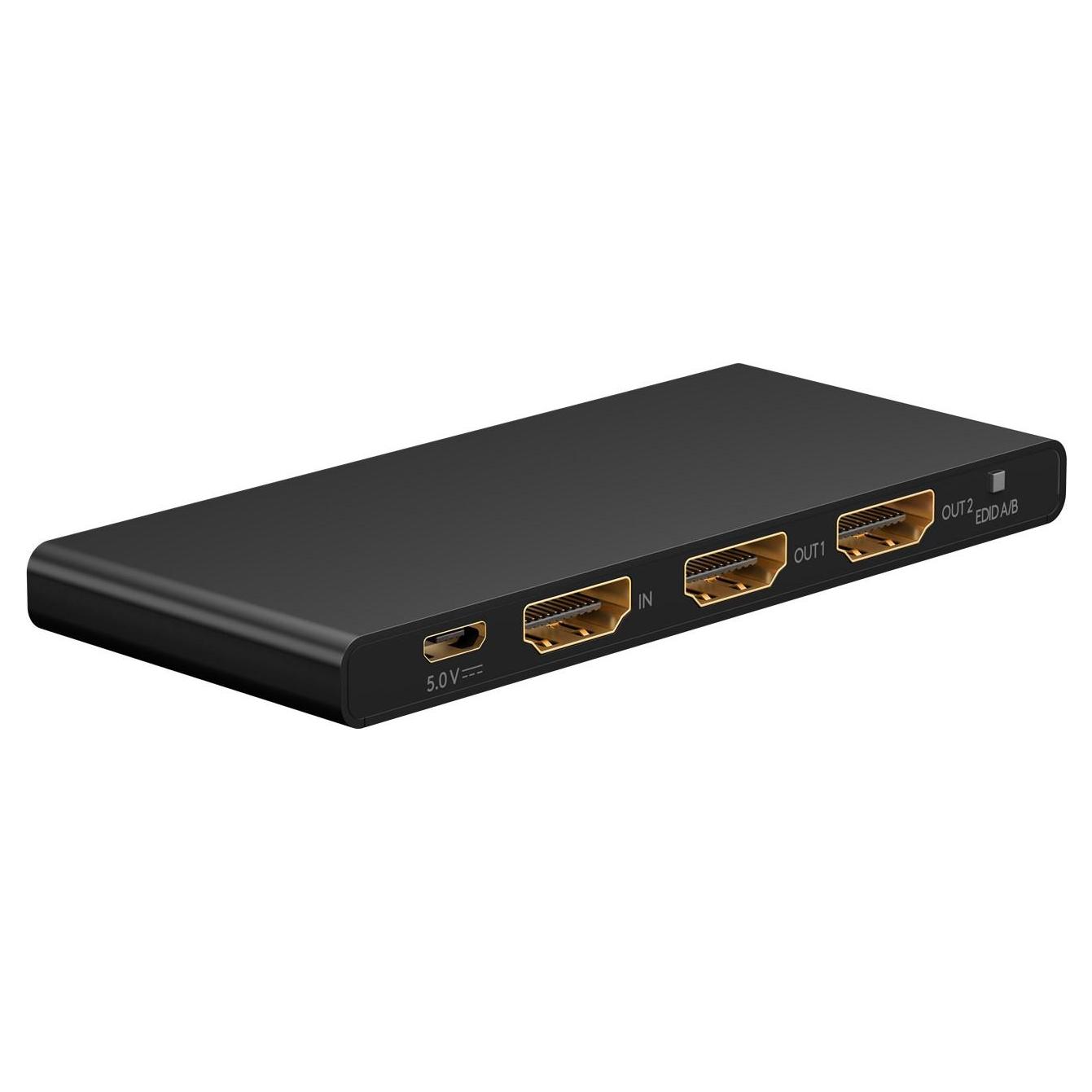 HDMI Splitter 1 naar 2 – HDMI 2.0 – 4K @ 60 Hz