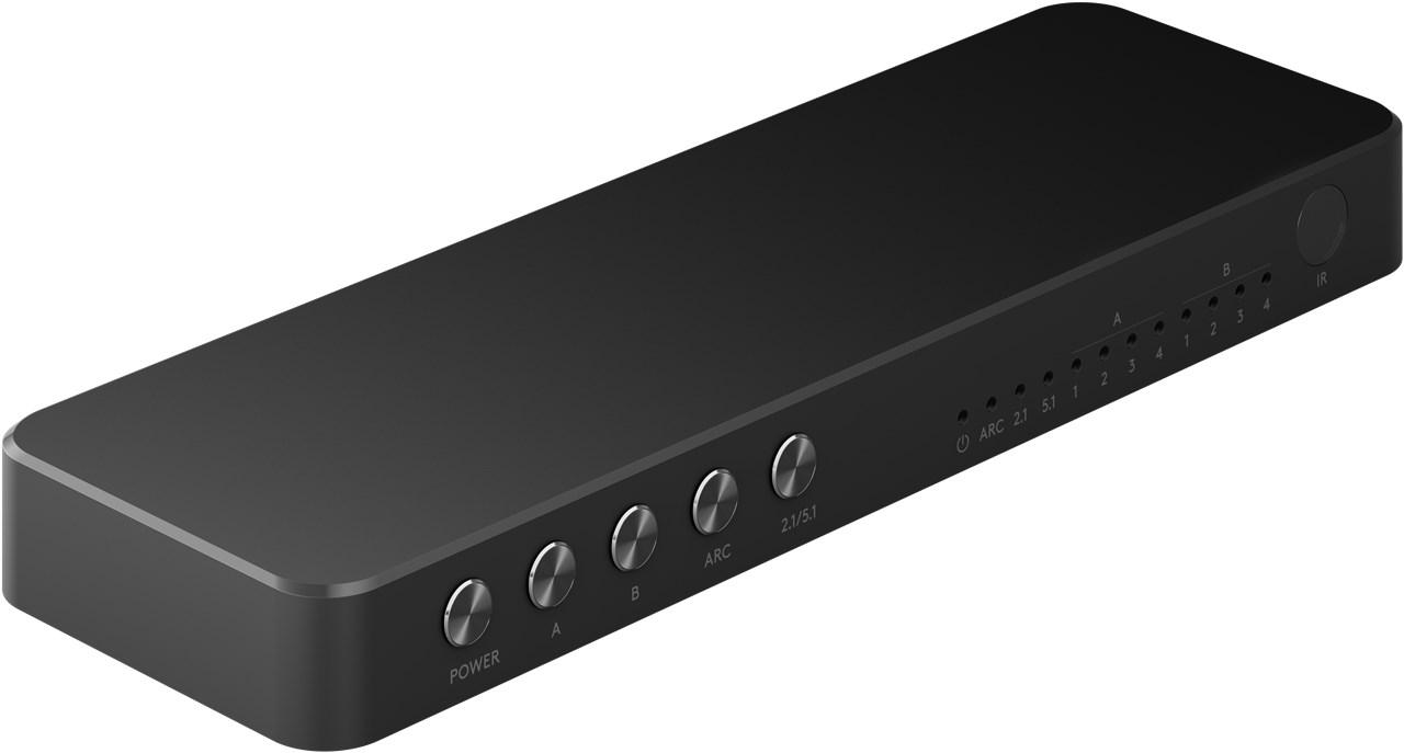 4-poorts HDMI-schakelaar - Pop Electronics