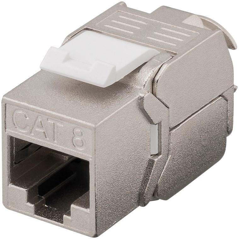 Keystone module RJ45 CAT 8.1, STP, GHMT-gecertificeerd - Goobay