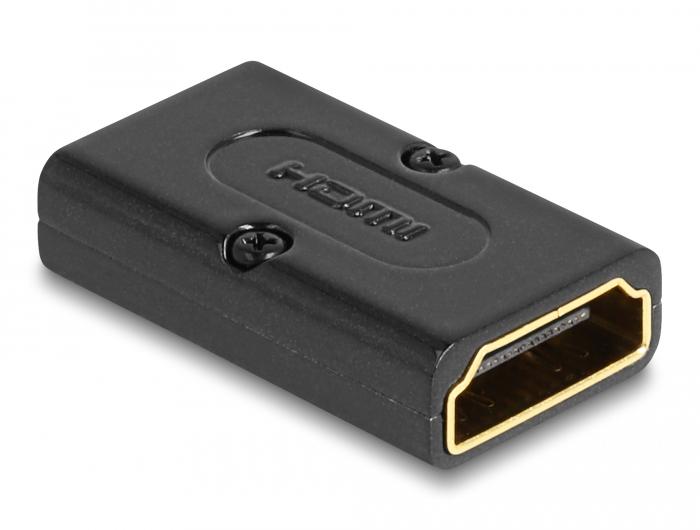 Delock HDMI-adapter Stekker naar Aansluiting 8K 60 Hz Metaal