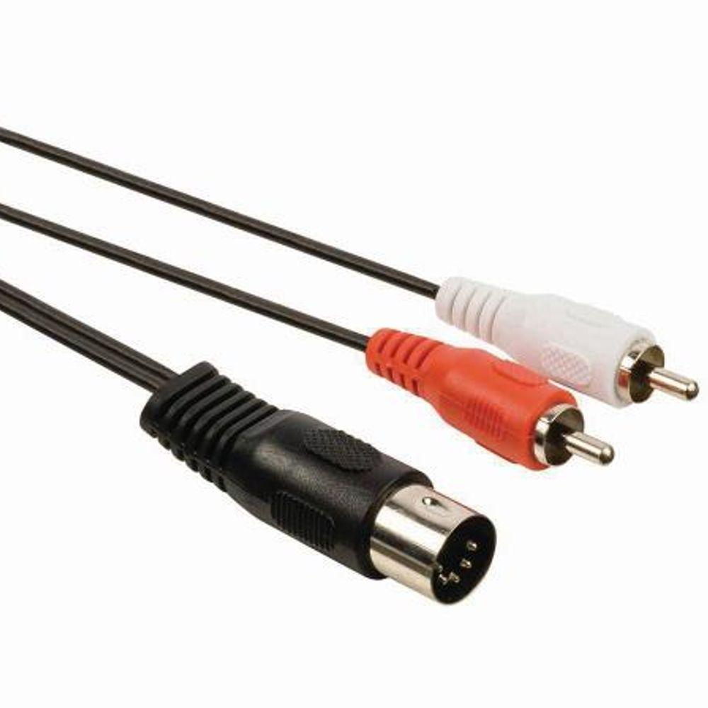 DIN naar tulp kabel - Nedis