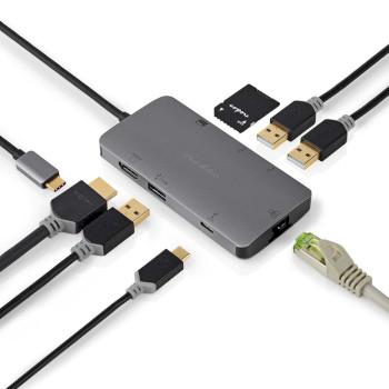 USB-Multi-Port-Adapter USB 3.2 Gen 1 USB-C™ Male HDMI™ Output / - Nedis