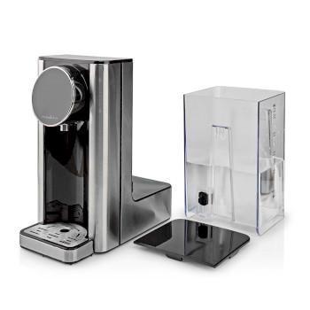 Heet Water Dispenser 2600 W 2,7 l Aluminium / Zwart - Nedis