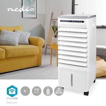 SmartLife Mobiele Luchtkoeler Watertankcapaciteit: 5 l 3 Snelheden - Nedis