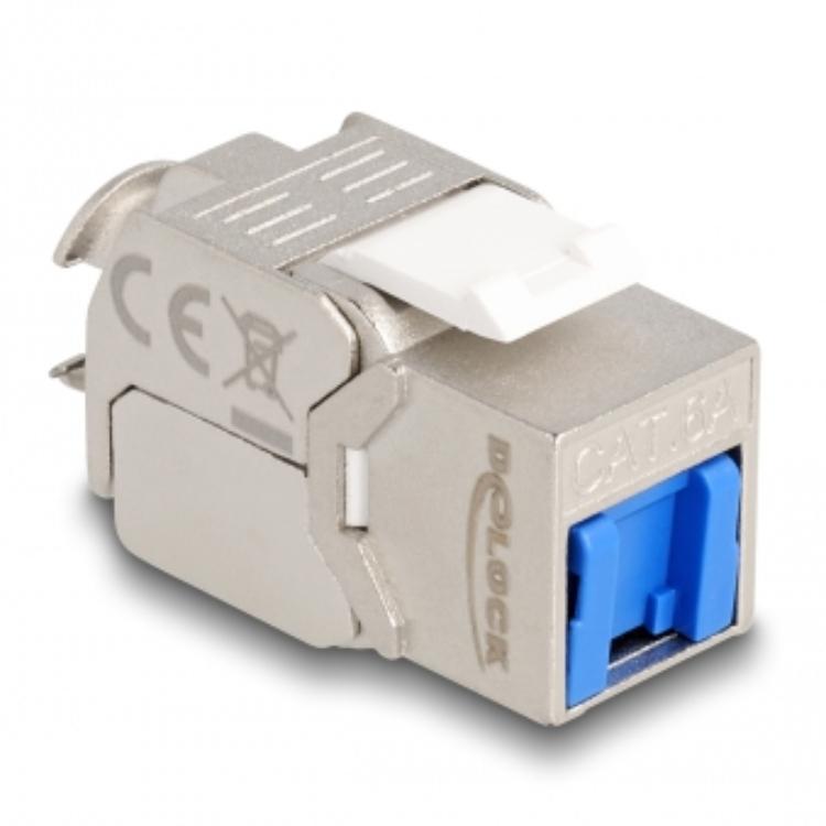 VALUE Cat.6A (klasse EA) Keystone, RJ-45, afgeschermd, zonder