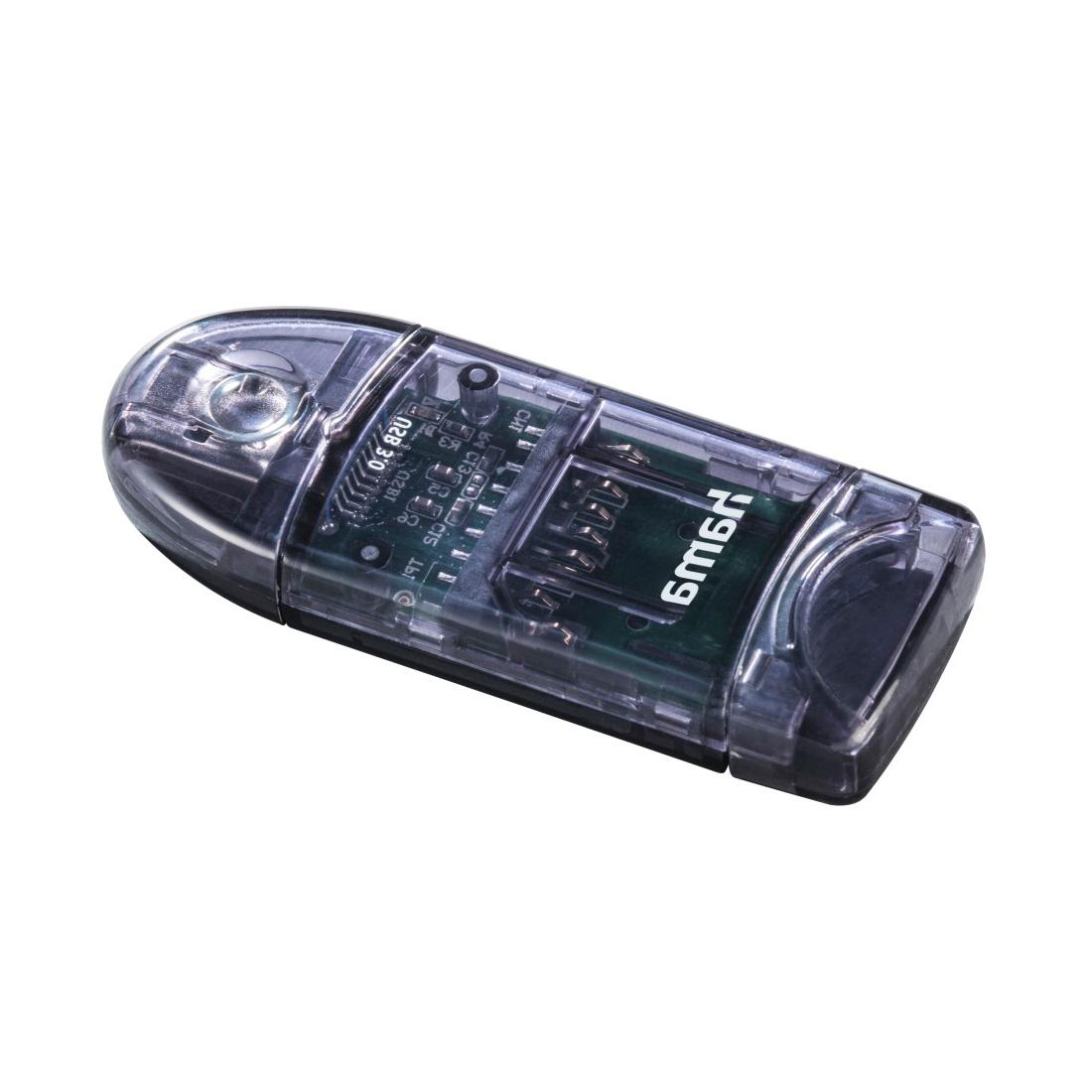 USB-3.0-kaarlezer, SD/micro SD, antraciet