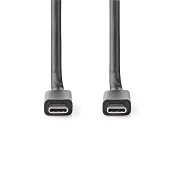 USB-kabel USB 3.2 Gen 2x2 USB-C™ Male USB-C™ Male 100 W - Nedis