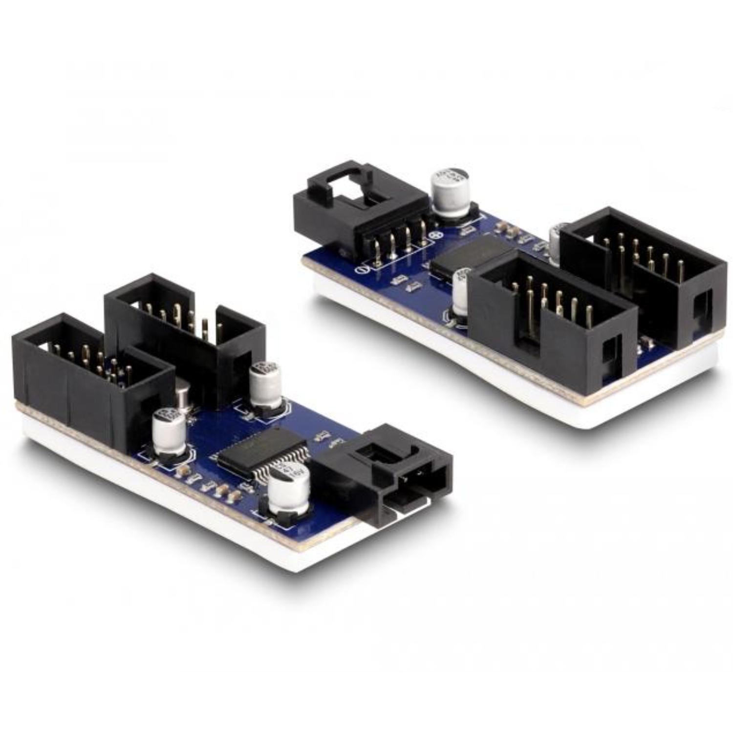 Interne USB A hub - 2 poorten
