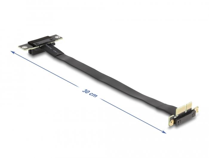 Delock Riserkaart PCI Express x1 Stekker 90 gehoekte naar x1 Slot 90 g