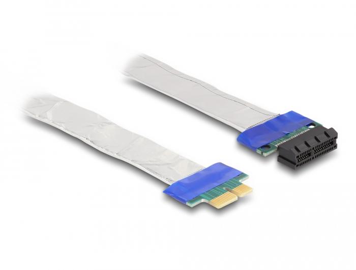 Delock Uitbreidingskaart PCI Express x1 Stekker naar x1 Slot met Kabel 20 cm