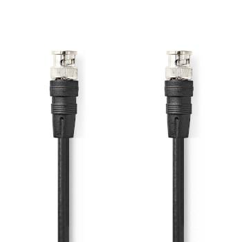 BNC-Videokabel BNC Male BNC Male Vernikkeld 75 Ohm 1.00 m Rond - Nedis