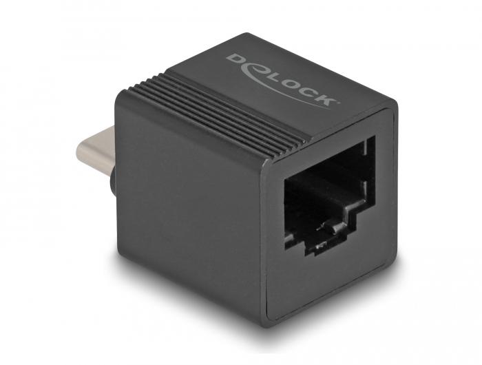 Delock USB Type-C™-adapter naar Gigabit LAN mini