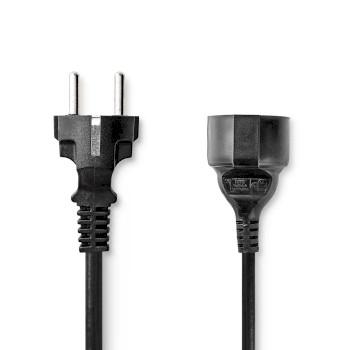 Stromaansluitkabel Typ F (CEE 7/7) Stekker Typ F (CEE 7/7) Aansluiting Recht - Nedis