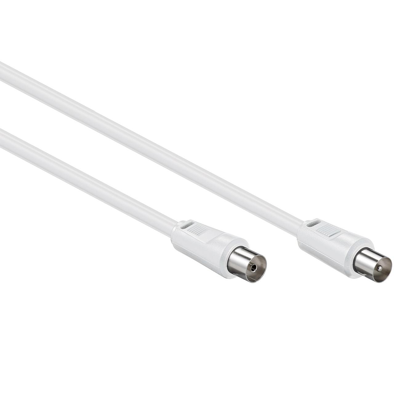 Coaxkabel IEC (Coax) Male IEC (Coax) Female Vernikkeld 90 dB 75 - Nedis