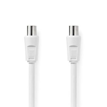 Coaxkabel IEC (Coax) Male IEC (Coax) Female Vernikkeld 90 dB 75 - Nedis