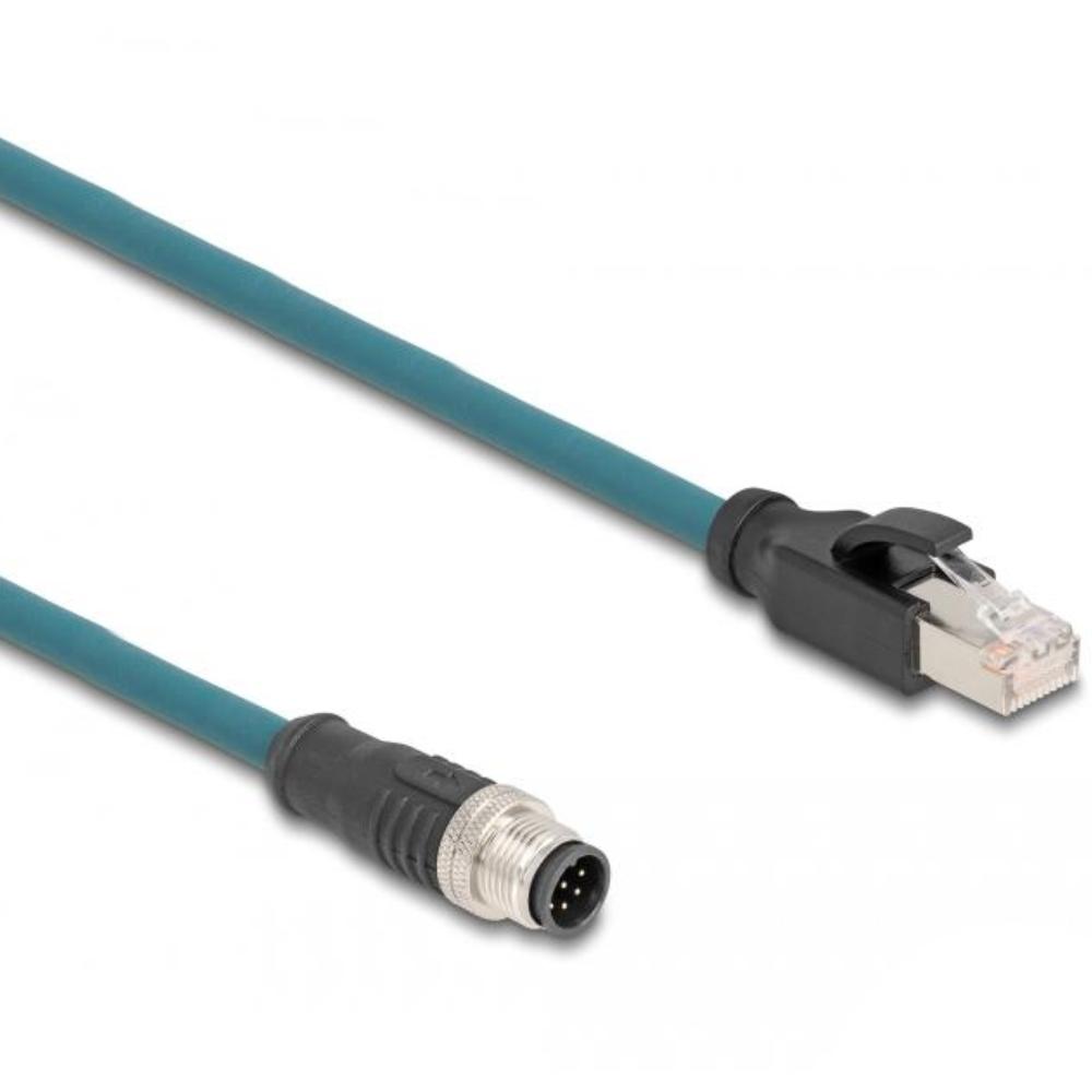 M12 adapterkabel - Delock
