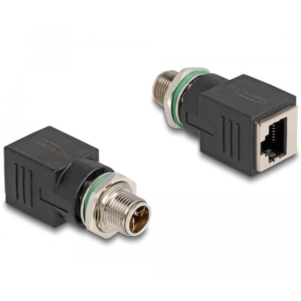 M12 naar RJ45 adapter - Delock