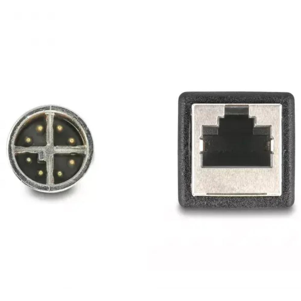 M12 adapterkabel - Delock