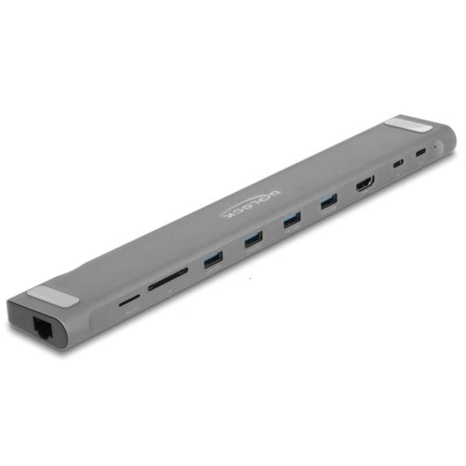 Delock USB Type-C™ platte Dockingstation 4K - HDMI / USB 3.2 Gen 1 / LAN /