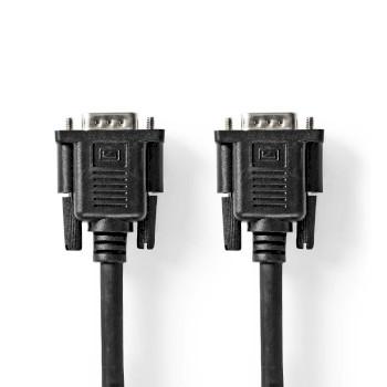 VGA-Kabel VGA Male VGA Female 15p Vernikkeld Maximale resolutie: - Nedis