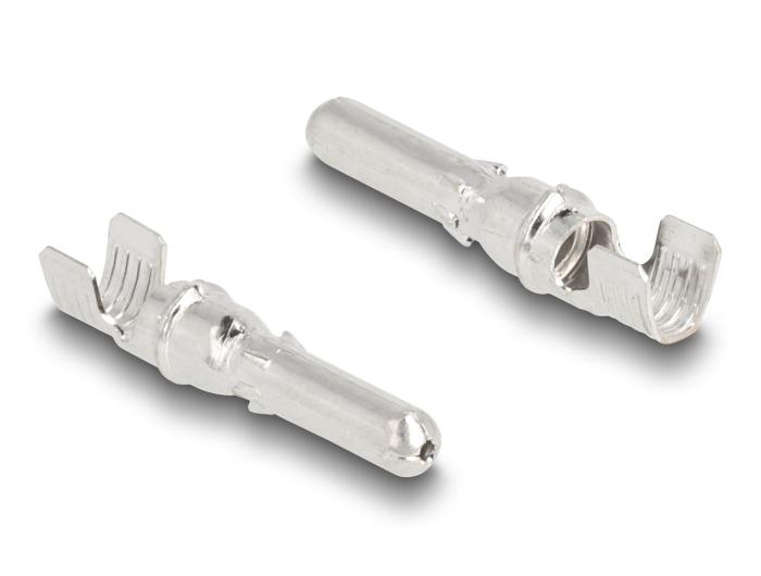 Delock DL4 Solar-Pin-contacten voor crimpen van stekkers en bussen, 20 stuks