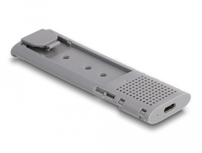 Delock externe USB Type-C™ combo-behuizing voor M.2 NVMe PCIe of SATA