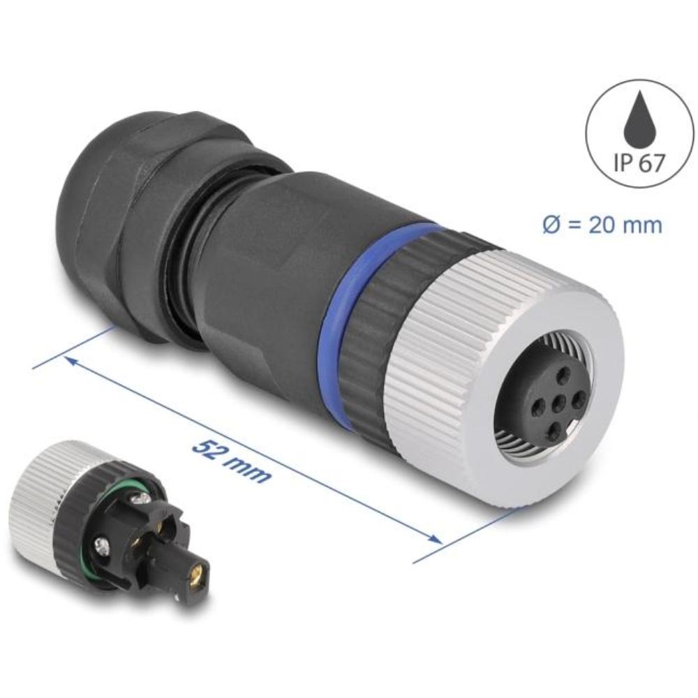 M12 connector - Delock