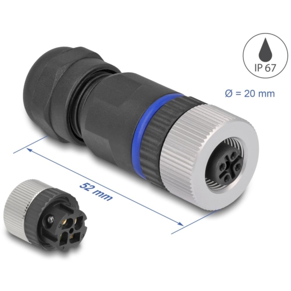 M12 connector - Delock