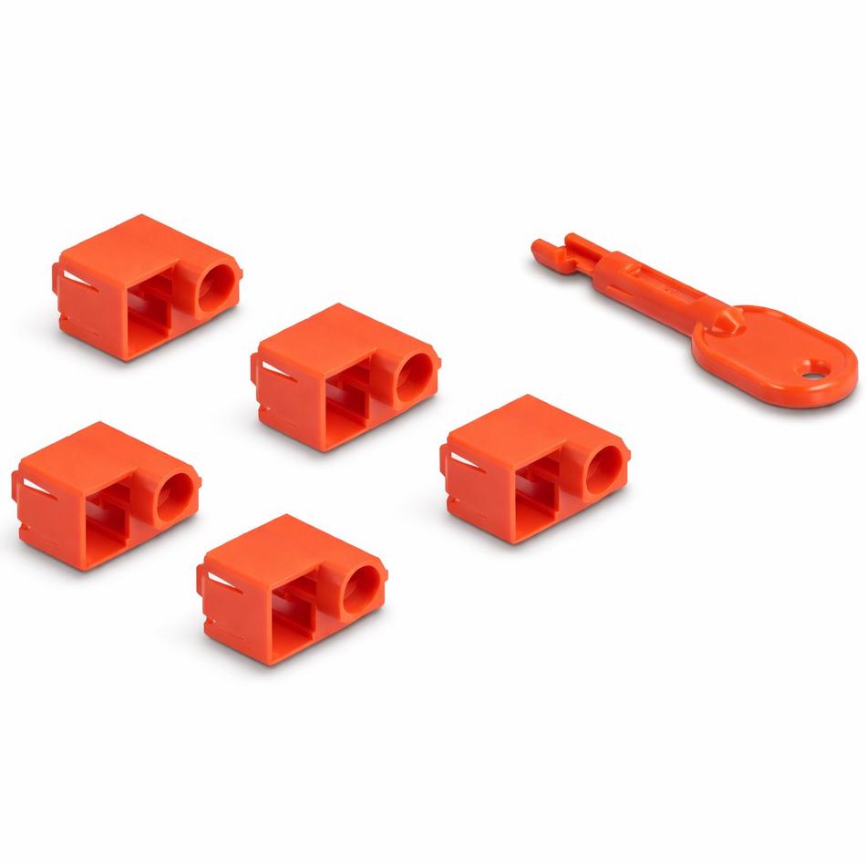 RJ45-poortblokkeringsset
