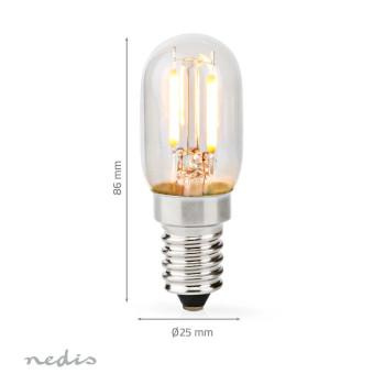 Afzuigkaplamp LED E14 2 W T25 - Nedis