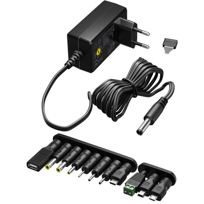 Universele AC/DC adapter - Goobay